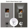 thumbnail image 3 of Cauagu Cozy Tree Hole Cabin Print LED Nightlight,0.5W Night Lights Plug into Wall 1 Pack with Dusk-to-Dawn Light Sensor Soft Glow Lamp for Bathroom Adult Hallway-EU, 3 of 7