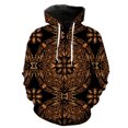 thumbnail image 1 of Sudadera con capucha y cremallera para hombre, estilo europeo, con estampado retro, manga larga, estilo hip hop, informal, con estampado 3D, 1 of 6