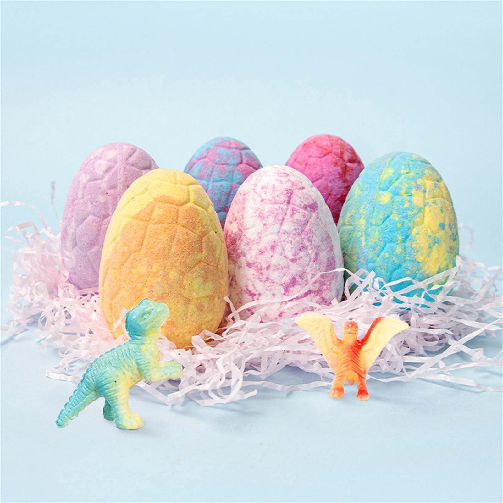 BUDAO00 Bath Bomb Gift Set with Surprise Inside, 6Pcs Colorful Handmade Kids Safe and Gentle Spa Bath Fizz Balls Kit, Birthday Christmas Gift
