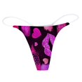 thumbnail image 1 of PEASKJP sous-Vêtements Gainants Respirants Taille Basse Invisibles String, F m, 1 of 5