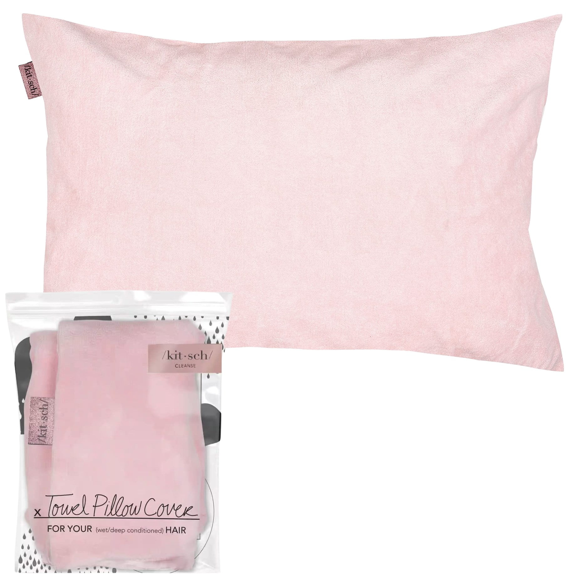 Kitsch microfiber towel pillow cover sale