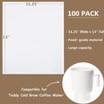 thumbnail image 2 of Cold Brew Coffee Filter Bags - 100 Pack Home Cold Brew System Filters for Cold Brew Coffee Maker 11.25''x13'' Home Model Disposable Coffee Brewing Bag, 2 of 4