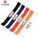 thumbnail image 4 of 14 Mm 16 18 20 22 24 Silicona Suave Liberación Rápida Correa De Reloj De Alta Calidad Hebilla De Mariposa Pulsera Accesorios, 4 of 4