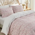 thumbnail image 5 of Gogreen Queen Duvet Cover Set, Soft & Breathable Microfiber 3 Pieces Queen Bedding Sets, Pattern Queen Comfy Duvet Cover Set, with Zipper Closure (Queen), 5 of 8