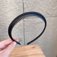 thumbnail image 4 of mdesiwst 1/4Pcs Women Hair Hoop Non-Slip Teeth Plastic Headband Secure Fit Lightweight Washing Face Makeup Hair Hoop Hair Accessories, 4 of 8