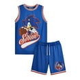 thumbnail image 1 of Sonic The Hedgehog Boys Basketball Jersey And Shorts Set, 1 of 4