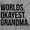 Sport Grey, variant on Worlds Okayest Grandma Funny Cute Women's Graphic T Shirt Tees Brisco Brands L