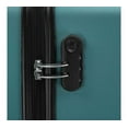 thumbnail image 3 of Traveler's Choice Elite Plastic 3-Piece Luggage Set, Green (EL09076E), 3 of 8