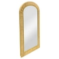 thumbnail image 3 of Mirrorize Canada 20x30 Brown Rattan Arch Mirror, 3 of 5