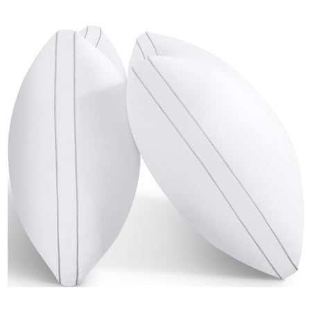 2-Pack SORMAG 20″ x 30″ Down Alternative Pillows (Queen) .22