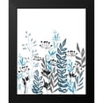 thumbnail image 2 of Boho Hue Studio 15x18 Black Modern Framed Museum Art Print Titled - Blue field 1, 2 of 5