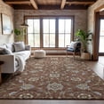 thumbnail image 4 of Dalyn Rugs Premium Machine Washable Mayfield AMF1149 Paprika 5' x 7'6" Rug, 4 of 7