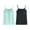 V, variant on Seamless Bandeau Bra Top - Built-in Shelf Bra Camisole, Comfortable Wirefree Design (2-Pack) | Hontri | Women's Plus Size Soft Tank Top with Bra Sleeveless Comfort Yoga (I | L)
