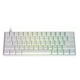 thumbnail image 4 of HK GAMING GK61 Mechanical Gaming Keyboard | 61 Keys RGB Backlit for PC/Mac ( White, Gateron Optical Blue), 4 of 9