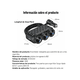 thumbnail image 5 of Adaptador Múltiples Puertos Usb Cargador De Coche Con Luces Lab.G Negro, 5 of 5