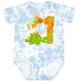 thumbnail image 3 of Inktastic Happy Dinosaur First Birthday-green Boys or Girls Baby Bodysuit, 3 of 5