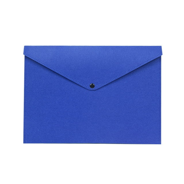 Baohd Sac de Documents Artistes Artisans et Égouts Rester Organisé Feutre Durable Bleu 1Set