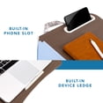 thumbnail image 5 of LapGear Designer Lap Desk with Phone Holder, Fits 15.6" Laptop, Hummingbird Toile, Comfortable Cushion, 5 of 7