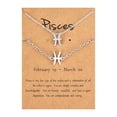 thumbnail image 1 of HOARBOEG Ensembles de Bijoux Collier des Douze Constellations Ensemble Bracelet Collier Carte des Douze Constellations, 1 of 1