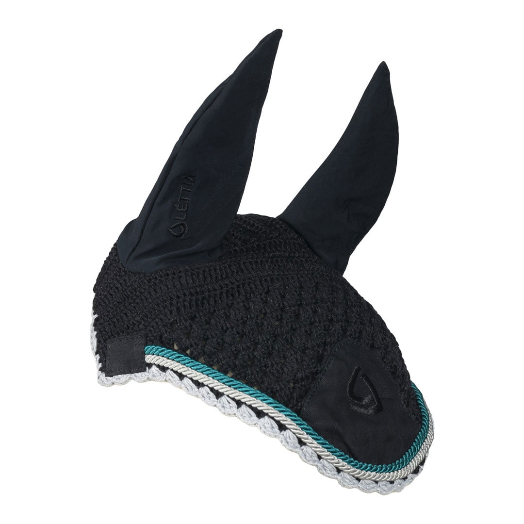 Lettia Honeycomb Collection Fly Bonnet - Black