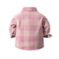 thumbnail image 7 of MexChoioe Boys Plaid Shirt Jacket Button Down Flap Pocket Soft Thick Comfy Loose Print Casual Outer Coat for Kids, 7 of 7