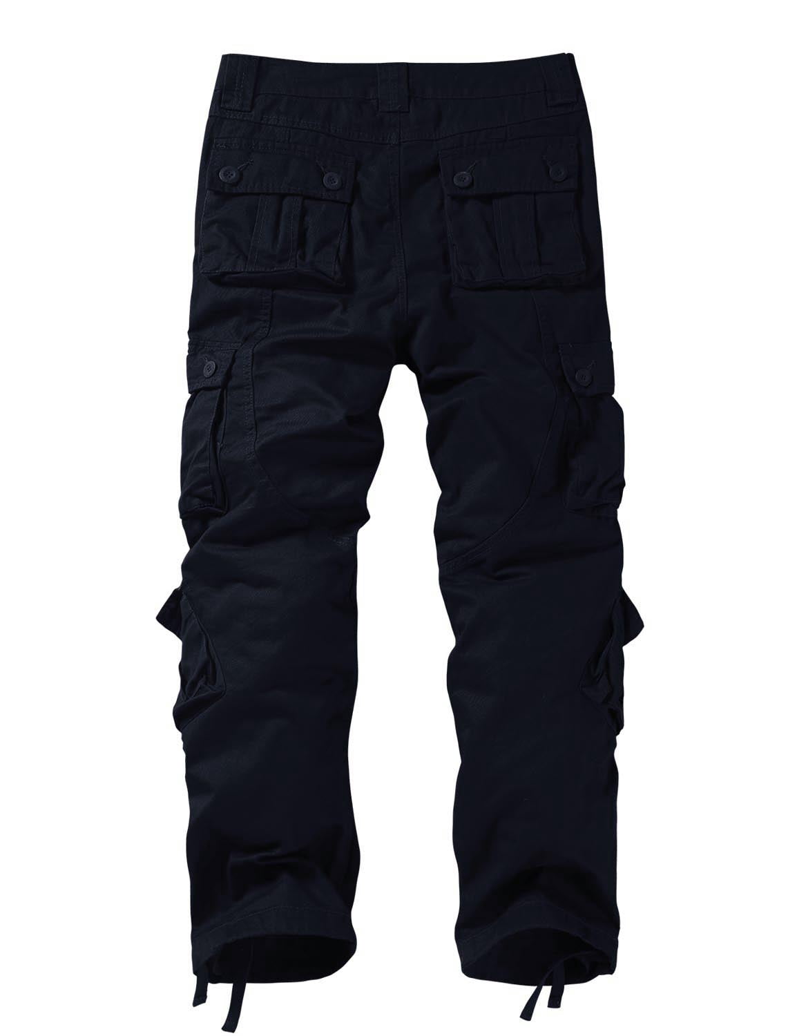 Relaxed Cotton Cargo Pants#3357 