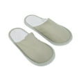 thumbnail image 2 of Unique Bargains 1Pair Disposable Slippers Non Slip Children's Hotel Slippers Gray, 2 of 5