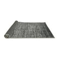 thumbnail image 2 of Ahgly Company Indoor Round Abstract Gray Modern Area Rugs, 8' Round, 2 of 4