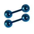 thumbnail image 1 of Pendientes Farfi sencillos y resistentes al desgaste con forma de punk para hombre, para citas, 4 mm, color azul, 1 of 5