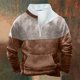 thumbnail image 1 of pstuiky hombres de manga larga, Sudadera informal de manga larga y cuello alto con bolsillo y cremallera de invierno para hombre tops de invierno para hombre m, 1 of 3