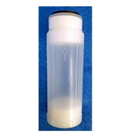 Empty refillable cartridge water filter, DI, carbon, other media 10" housing