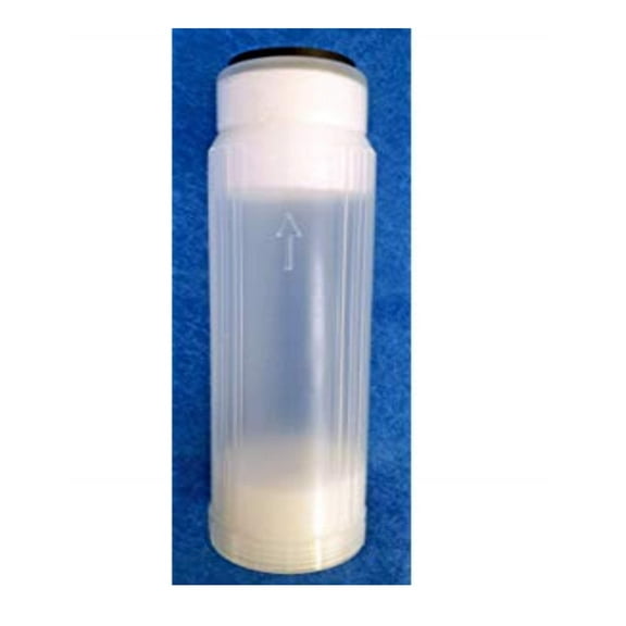 Empty refillable cartridge water filter, DI, carbon, other media 10" housing
