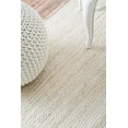 thumbnail image 4 of nuLOOM TAJT03B Handwoven Rigo Jute Rug, 3' x 5' Oval, Off White, 4 of 5