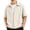 #551-Beige, variant on Men's Striped Short Sleeve Shirt Button Down Collar Elastic Hem with Ombre Detail for Streetwear Sky Blue XL Gifts for Father