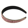 thumbnail image 5 of Unique Bargains Rhinestone Headband for Women1 Inch Wide Pink, 5 of 7