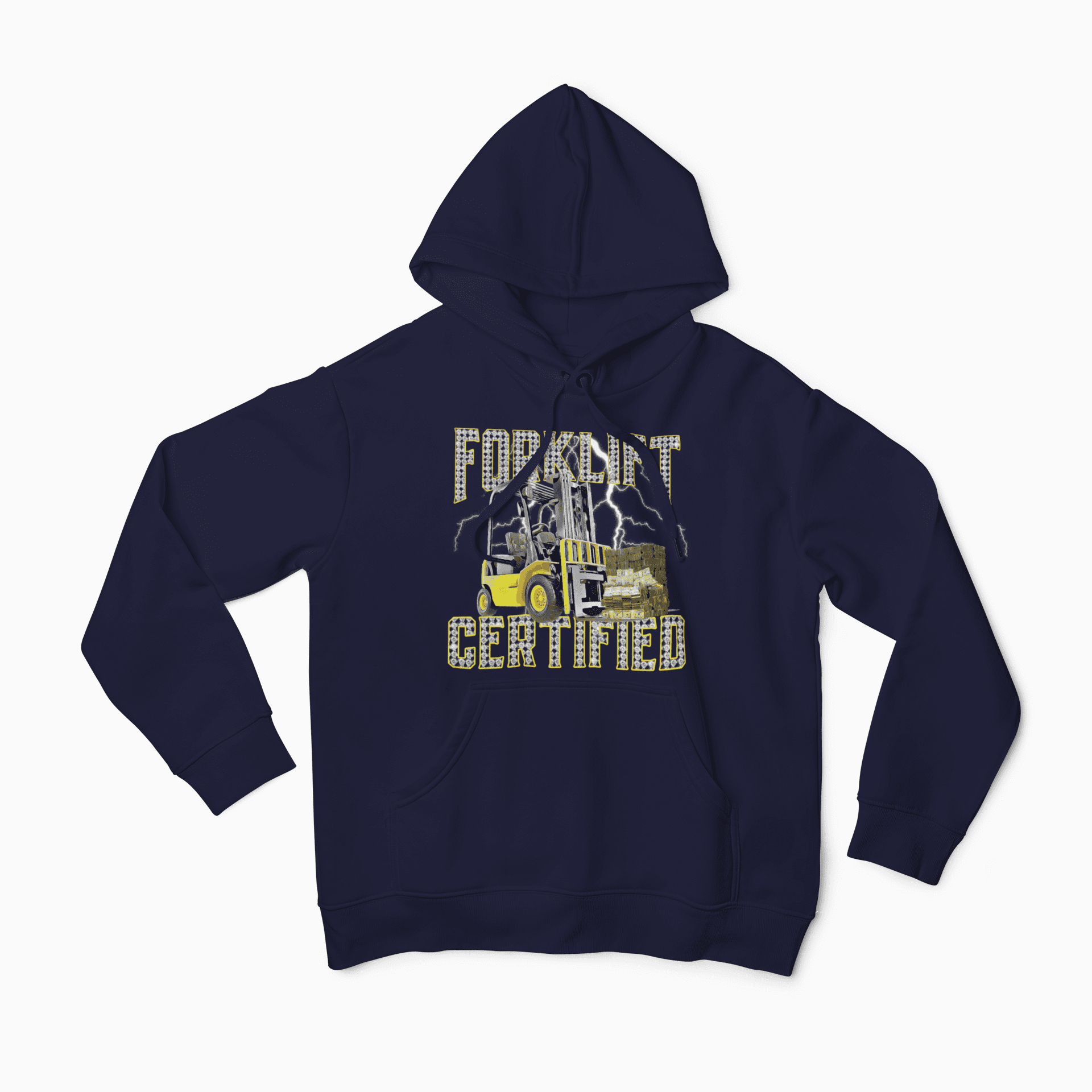 Forklift Certified Hoodie Show off Your Skills in Style!