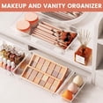 thumbnail image 5 of Large Clear Plastic Drawer Organizer 28 Pack - 5 Sizes (XL to Small) Plastic Drawer Organizer Trays for Kitchen Utensils, Gadgets, Bathroom, Vanity and Makeup, Office - Everything Can Be Organized!, 5 of 6