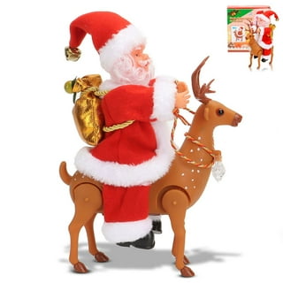 Santa Sleigh And Reindeer Toy