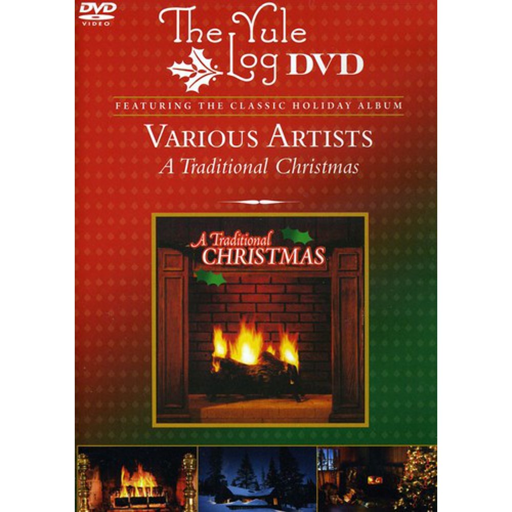 A Traditional Christmas / Yule Log (DVD)