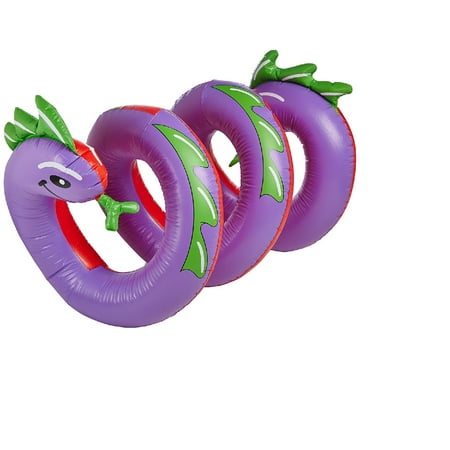 Swimline Two Headed Curly Serpent Pool Float