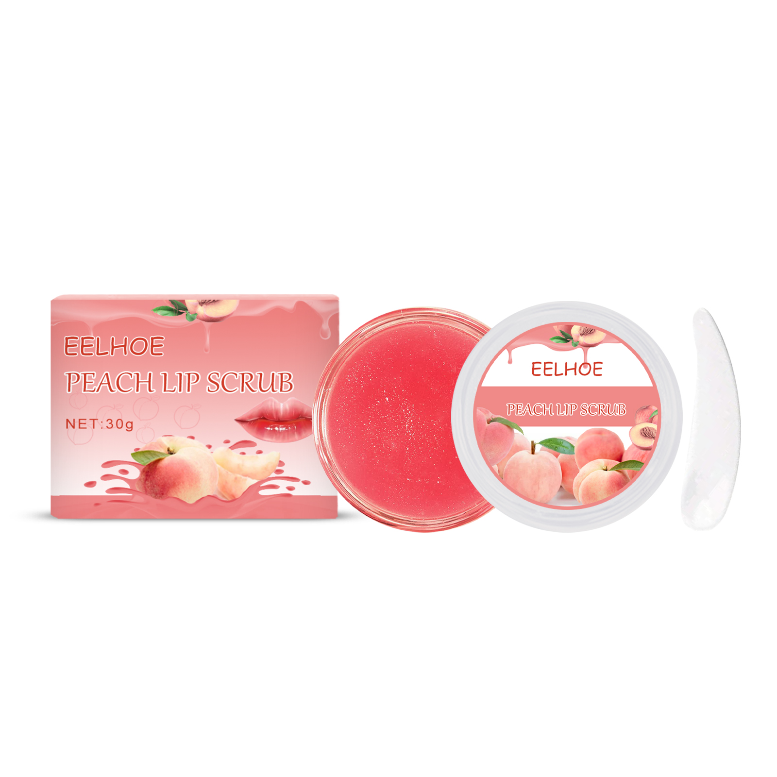 Lip Scrub, Lip Scrub Exfoliator and Moisturizer, Natural Lip Mask