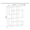 thumbnail image 7 of Ada Home Decor Furniture Multiple Tier Open Shelf White Segur Modern Bookcase, 7 of 7