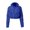 Blue, variant on HJYCHN Womens Jacket Autumn And Winter Fashion Long Sleeve Cardigan Stand Collar Warm Padded Casual Jacket Outerwear Women's Winter Coats Blue S