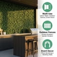 thumbnail image 4 of Bibana 10 x 10 Boxwood Artificial Greenery Panel 12 Count, 4 of 9