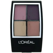 L'Oréal Paris Studio Secrets Professional Color Smokes Eyeshadow Quad, 536 Lavender Smokes, 0.16 Oz.