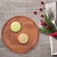 thumbnail image 5 of Plato de aperitivos de forma redonda, plato de dulces y galletas de frutas para uso en cafetería casera, 5 of 8