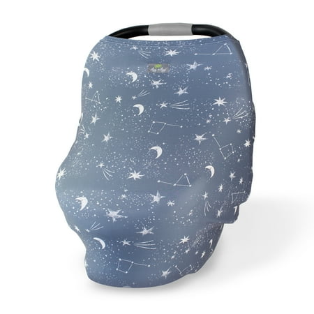 UPC: 0810434032719 | Itzy Ritzy 4-in-1 Car Seat Cover-Breastfeeding Canopy Cart Cover & Scarf Constellation