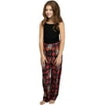thumbnail image 2 of Harry Potter Girls' Hogwarts Houses Crest Plaid Lounge Pajama Pants Sleepwear Gryffindor Slytherin Hufflepuff Ravenclaw, 2 of 6
