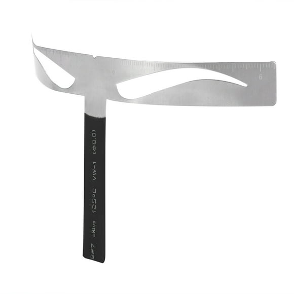 Plantilla de Bricolaje Fugacal para Cejas Regla de medición Tatuaje Microblading Oro