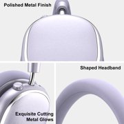 Srhythm NiceComfort 95 Adaptive Noise Cancelling Headphone Wireless, Blutooth Noise Canceling Headphone with Spatial Audio,Transparency,ENC,HD Sound,Low Latency,Romantic Purple